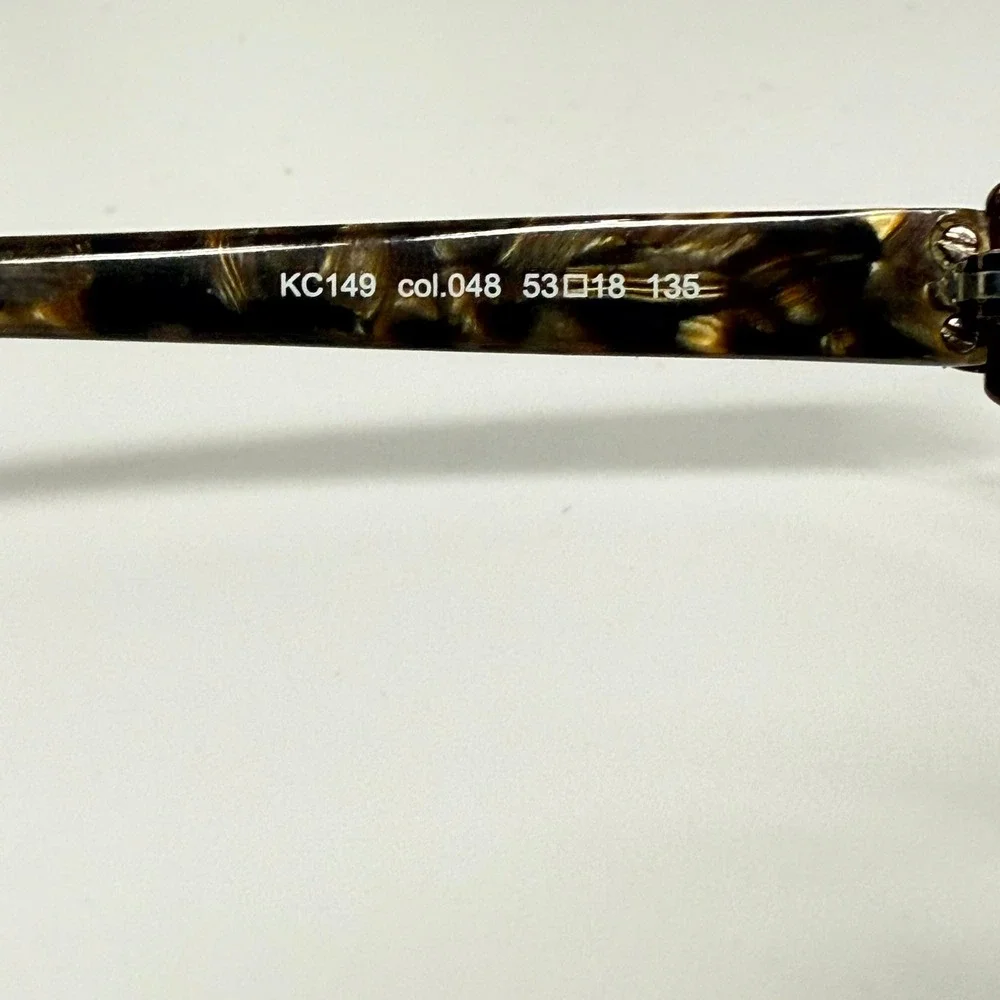 Kenneth Cole New York KC149 Brown Tortoise Eyeglasses Frames 53-18-135